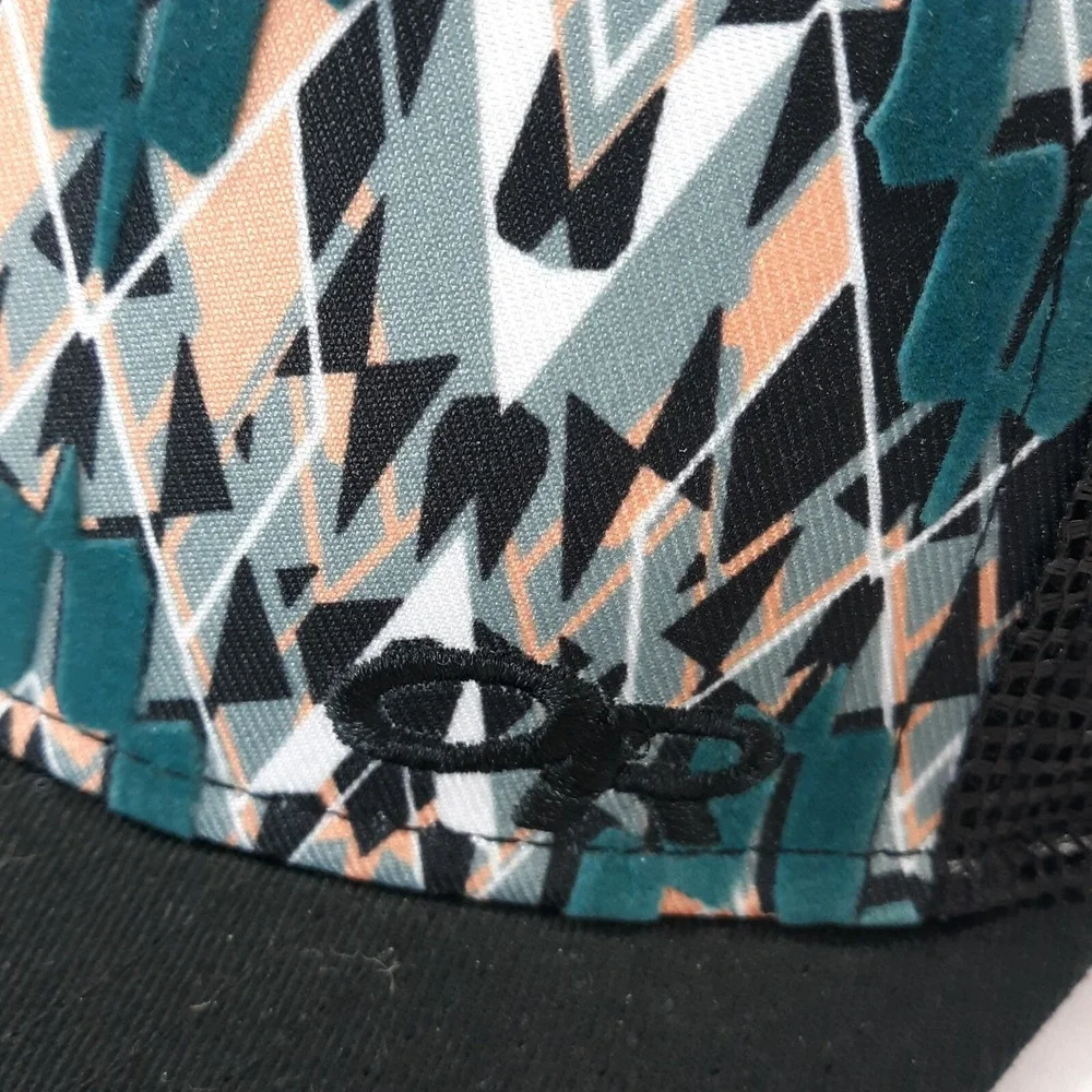 Outdoor Research Hat Cap Adjustable Aztec Soutwestern Meshback Snapback